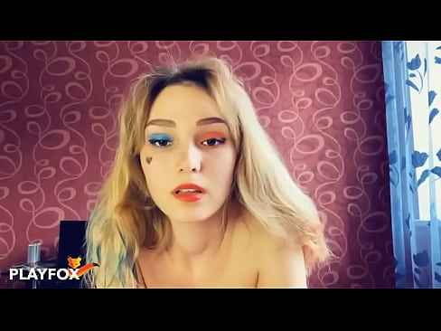 ❤️ Nanome ahy firaisana tamin'i Harley Quinn ny solomaso zava-misy virtoaly majika kalitao firaisana ara-nofo aminay ❤